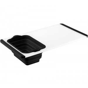 Cuisinart Plastic Poly Built-In Colander Cutting Board CUI3727